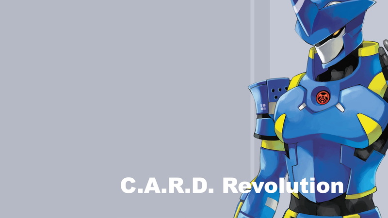 1080P室内动漫风壁纸合集：科幻机器人与文字设计素材