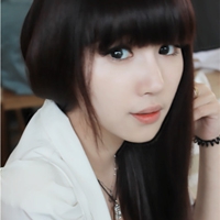 27张非主流齐刘海女生头像合集