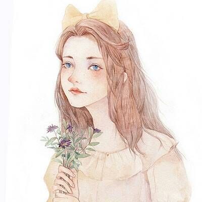 10张简约清纯款女生动漫头像 高清耐看又好看