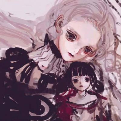 又丧又酷的动漫女生头像！16张高清质感图直接存