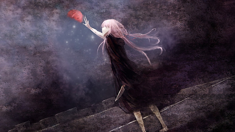 《未来日记我妻由乃壁纸合集 粉发双马尾少女持刀氛围感拉满》