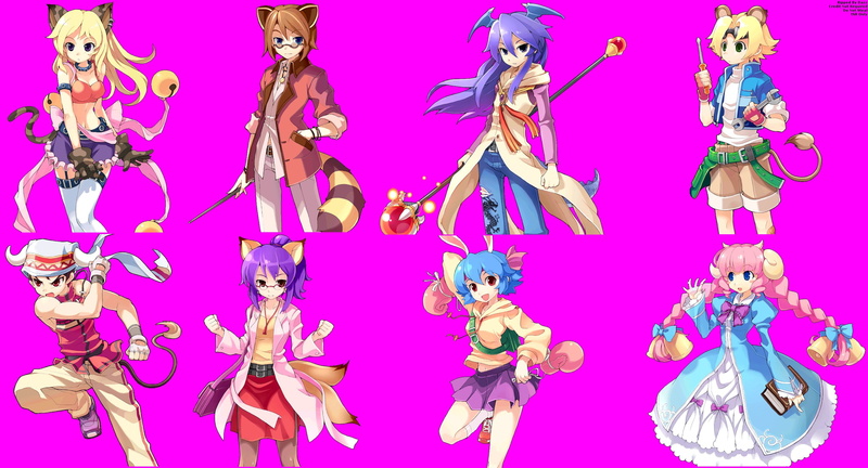 这款二次元奇幻MMORPG壁纸  Trickster在线游戏高清图