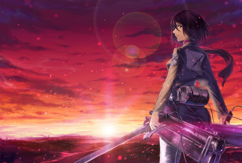 三笠·阿克曼绝美壁纸合集 动漫时尚氛围感拉满