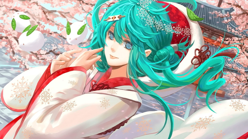 雪初音主题高清壁纸合集