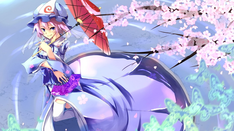 绝美动漫少女壁纸合集 花簇,花瓣,微笑,短发,帽子,1080P,植物,春日,动漫,数字合成,动漫少女,自然之美,户外场景,蓝眼睛,花卉高清壁纸