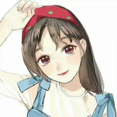 16张女生动漫手绘小清新QQ头像合集