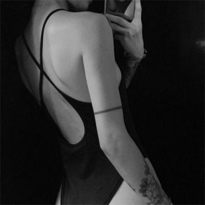 24张高清黑白女生部位头像合集