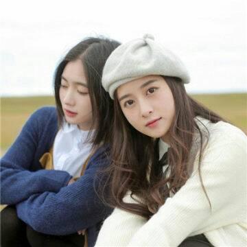 12张氛围感拉满的亲密闺蜜头像，高清又好看