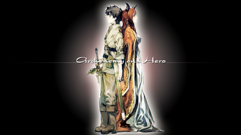 魔王勇者宿敌对决！萌系少女高清动漫壁纸