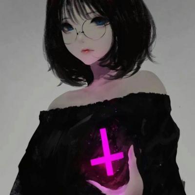 9张高清暗黑系动漫女生头像 氛围感拉满的黑暗风女头合集