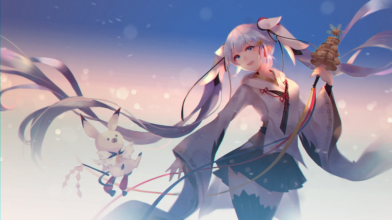 雪初音壁纸合集 超清1080P直接抱走