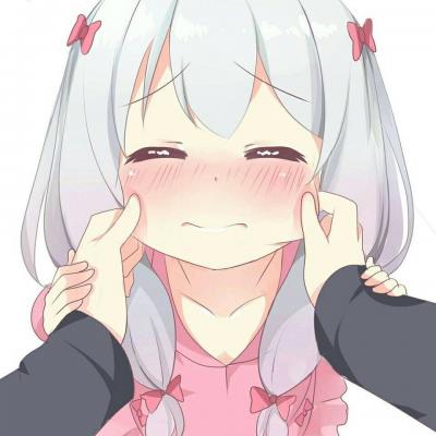 18张高清大眼圆脸卡通萌女生头像 适合当微信头像