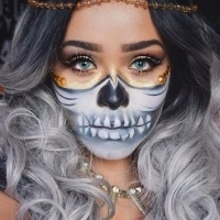 女生骷髅霸气头像合集 共12张