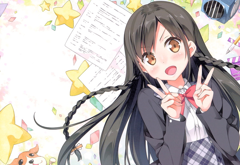 动漫《恋爱的她笨拙的舞台》高清壁纸 七濑濑奈 5K版