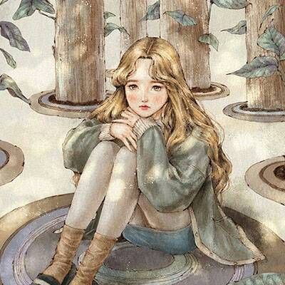 10张简约清纯款女生动漫头像 高清耐看又好看