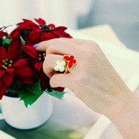 女生戴戒指的唯美头像来啦 42张好看的女生手饰头像合集