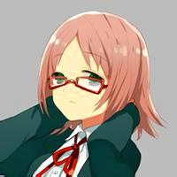 戴眼镜的可爱卡通女生头像合集 39款漫画风女头分享