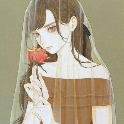 12张超治愈文静素雅动漫女生头像｜适合当头像的高清图