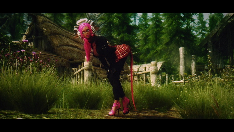 女生格纹风格壁纸合集