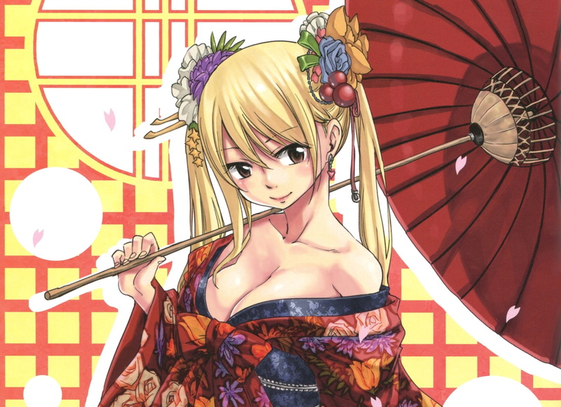 《妖精的尾巴露西高清壁纸合集 1080P高清画质》
