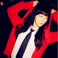 20张红色系qq非主流女生头像合集