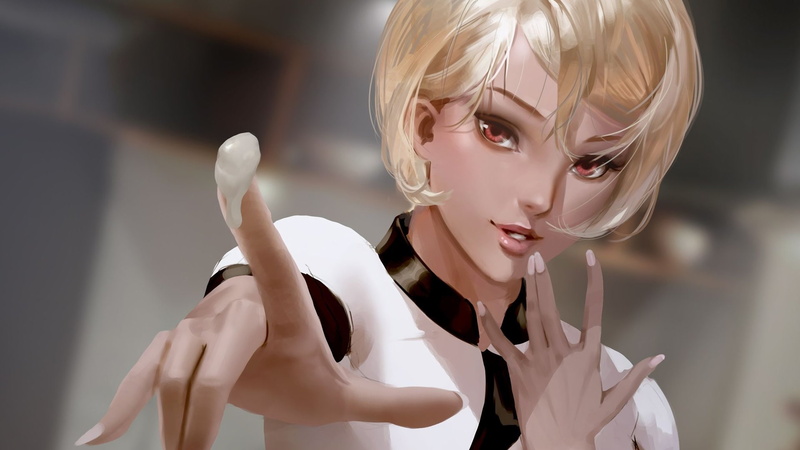 《食戟之灵》1080P高清壁纸 薙切爱丽丝&叶山亮登场