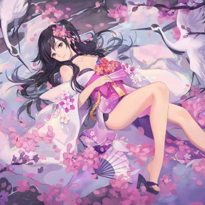 高清二次元少女头像合集 10张氛围感美少女图适合收藏