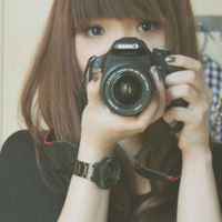 女生拿相机的小清新头像来啦，精选15张好看的图