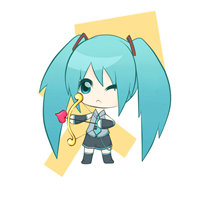 12款Q版初音未来星座头像 可爱又好磕