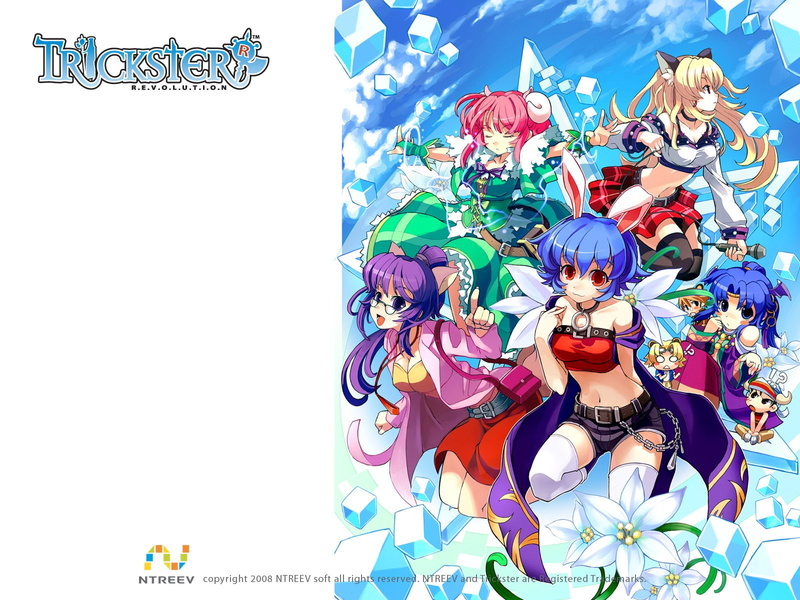 这款二次元幻想MMORPG壁纸太绝了