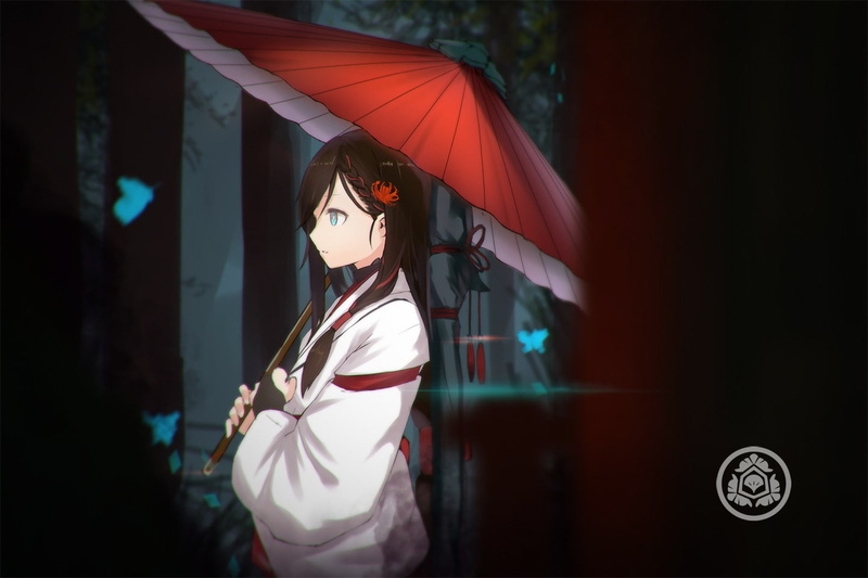 这款绝美动漫少女壁纸太戳我了！720P高清特写直接拉满氛围感