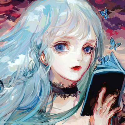 又丧又酷的动漫女生头像！16张高清质感图直接存