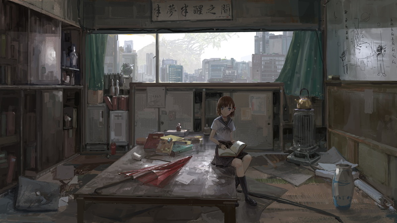 熬夜刷到的4K动漫壁纸！每一张都戳中少女心