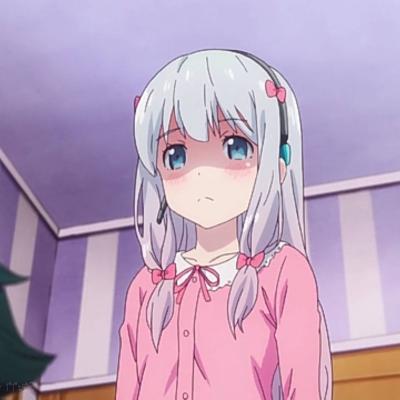 18张高清大眼圆脸卡通萌女生头像 适合当微信头像