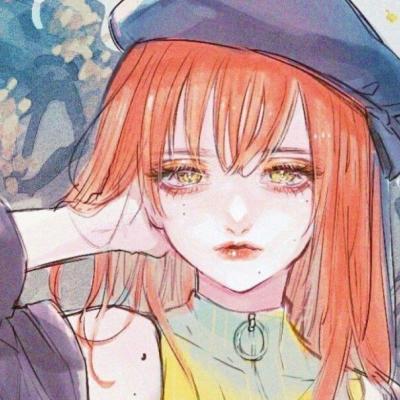 8张高清手绘动漫女生头像 适合当微信头像的手绘女头合集