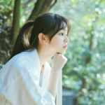 24张高清小清新森系女生头像合集