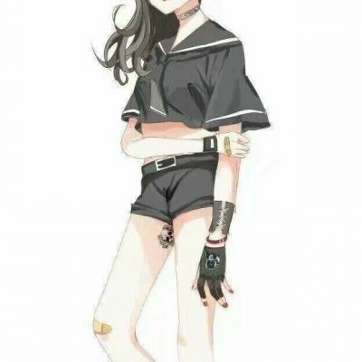 女生专属！19张高清消极丧系动漫头像