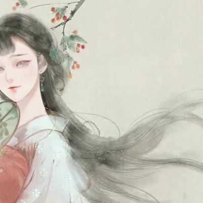 19张高清唯美古风女生动漫头像，氛围感拉满