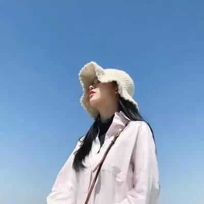 蓝色控看过来！29张高清唯美女生QQ头像合集