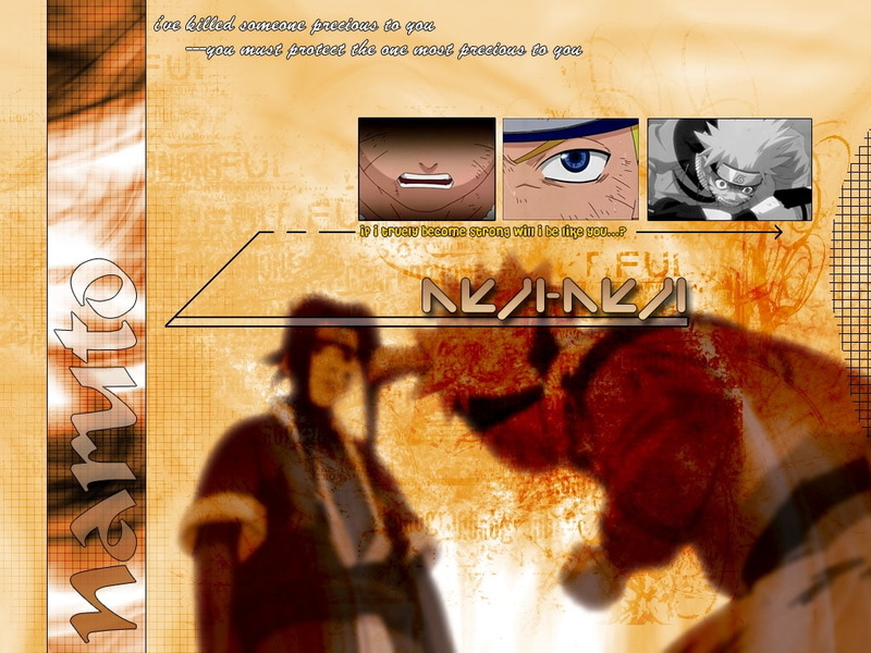 《火影忍者疾风传》白与鸣人高清壁纸合集