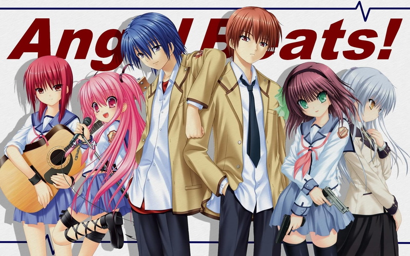 《Angel Beats!》全员高清壁纸合集 立华奏、音无结弦等角色1080P壁纸