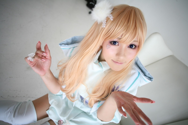 《超时空要塞边境》亚裔金发女主雪莉尔cosplay高清壁纸合集
