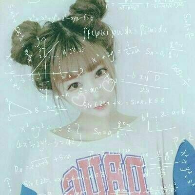 带数学公式的闺蜜头像来啦！20张高清一人一张的好看头像合集
