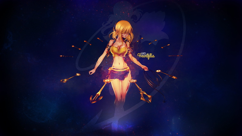 《妖精的尾巴》绝美角色壁纸合集 高清1080P来袭