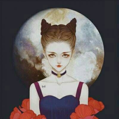 7张高清好看的女生高冷动漫头像合集