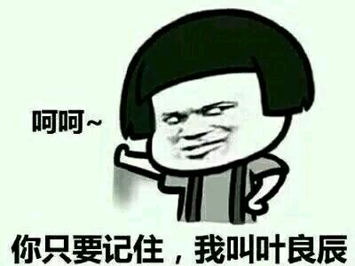 叶良辰经典梗表情包合集