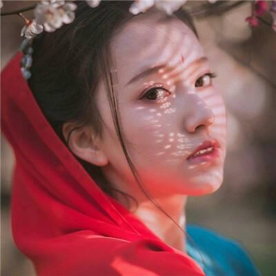 古风红衣女生头像合集！9张高清唯美古风图直接存