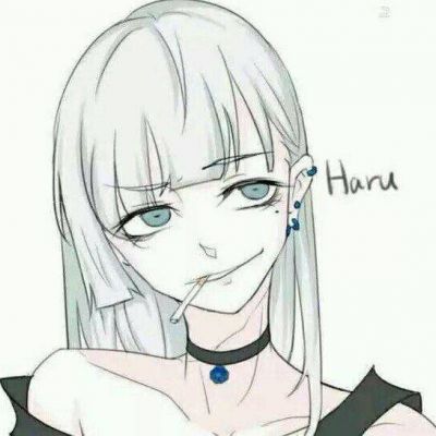 女生专属！19张高清消极丧系动漫头像
