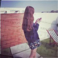 10张非主流手机键盘风QQ女生头像，戳回忆杀！