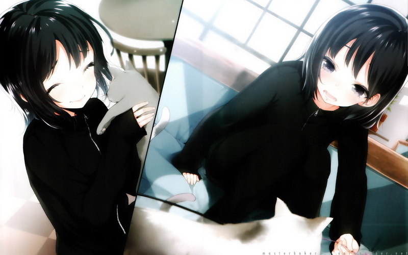 我的朋友很少 三日月夜空 动漫壁纸